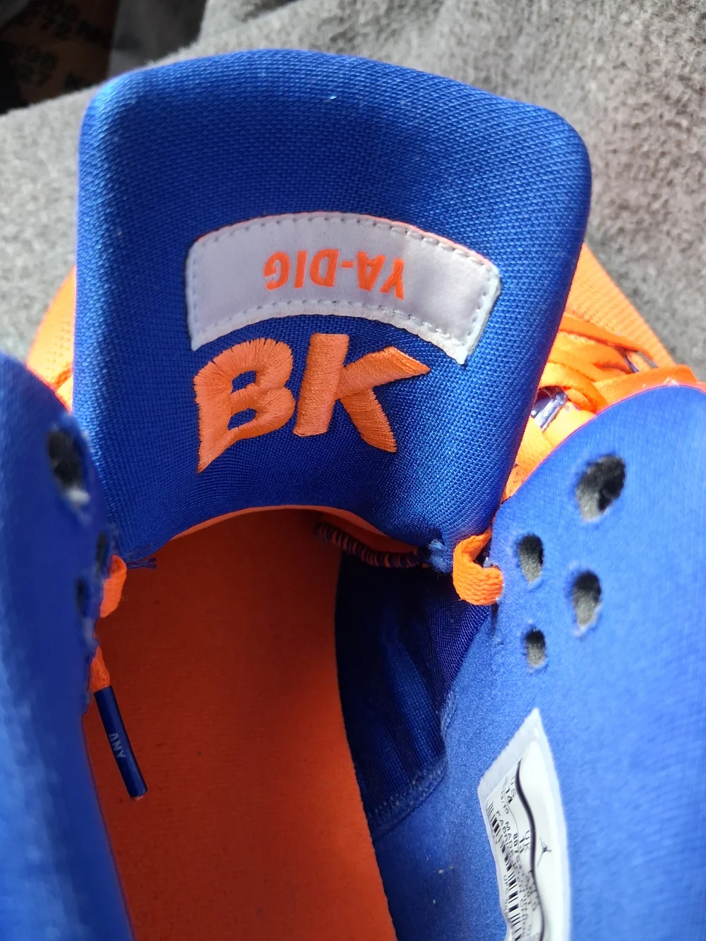 2015 Air Jordan Spike Forty PE Total Orange Size 14 Good Condition.